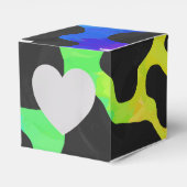 カウブラックアンドレインボープリント フェイバーボックス (正面サイド)