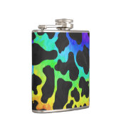 カウブラックアンドレインボープリント フラスク (右)
