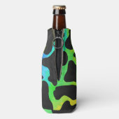 カウブラックアンドレインボープリント ボトルクーラー (ボトル裏面)