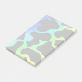 カウブラックアンドレインボープリント ポストイット (アングル)