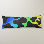 カウブラックアンドレインボー物 ボディピロー (裏面)