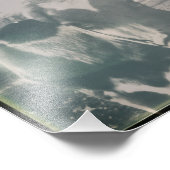 カウブラック&ホワイトアンティークキャトルファーム動物 フォトプリント            (角)