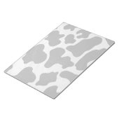 カウブラック&ホワイトプリント ノートパッド (アングル)