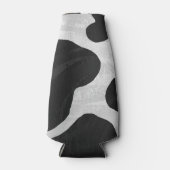 カウブラック&ホワイトプリント ボトルクーラー (正面)