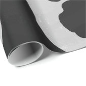 カウブラック&ホワイトプリント ラッピングペーパー (ロールコーナー)