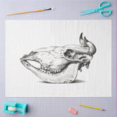 カウブルスカル側デクページヴィンテージファームランチ 薄葉紙 (クラフト)