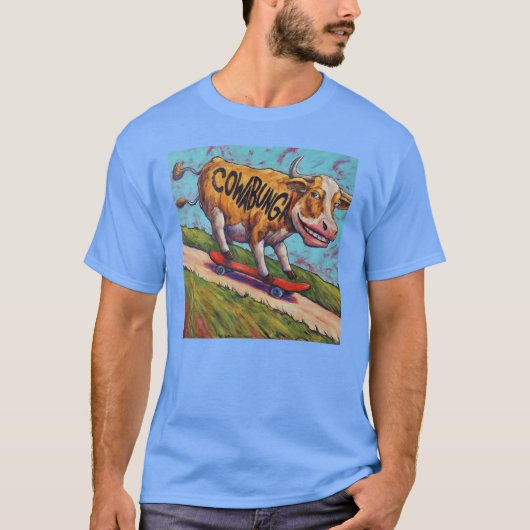 カウブンガ！ Tシャツ (正面)