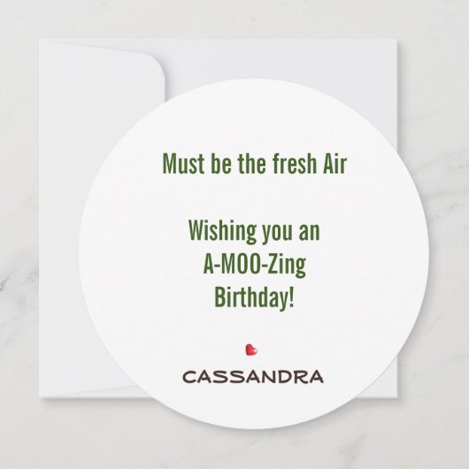 カウプおもしろいン誕生日 (裏面)