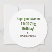 カウプおもしろいン誕生日 (裏面)