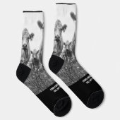 カウプレミアム地球に優しクルーソックス ソックス (右)