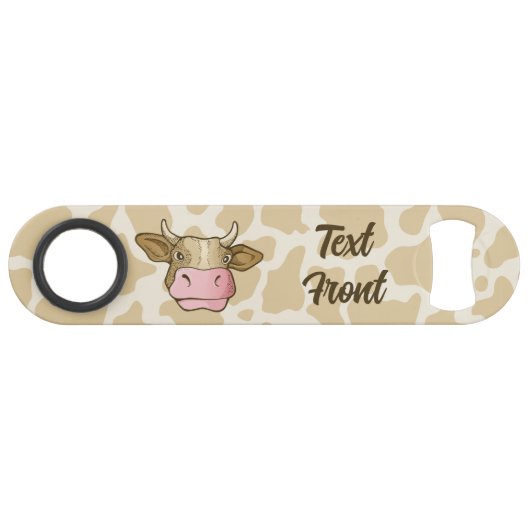 カウヘッドスピードボトルオープナー スピード栓抜き (正面(横))