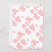 カウヘルドムース1stバースデーガール 招待状 (裏面)