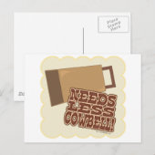 カウベルを減らせ! ポストカード (正面/裏面)