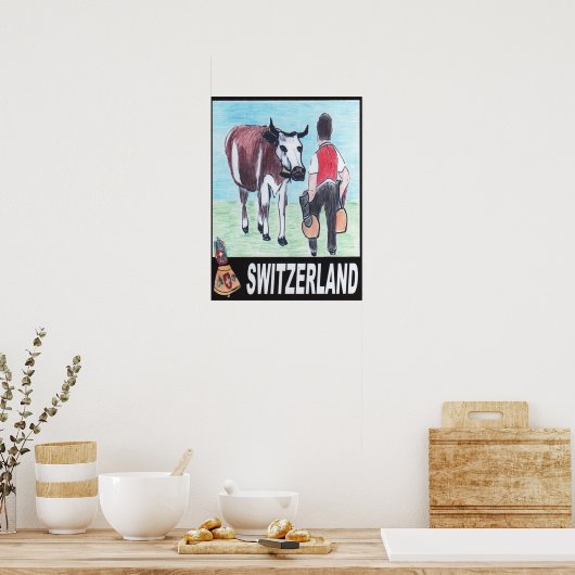 カウベルマン ポスター (キッチン)