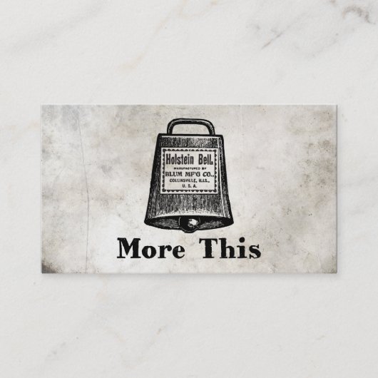 カウベル 名刺 (正面)