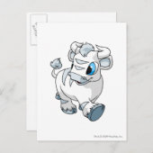 カウホワイト ポストカード (正面/裏面)