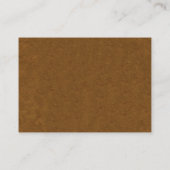 カウボーイおむつラッフルインサート エンクロージャーカード (裏面)