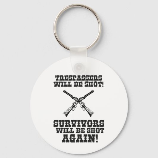 カウボーイおもしろい素晴らしーズ引用文 キーホルダー (正面)