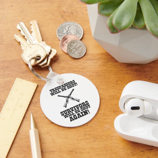 カウボーイおもしろい素晴らしーズ引用文 キーホルダー (デスク)