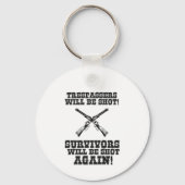 カウボーイおもしろい素晴らしーズ引用文 キーホルダー (裏面)