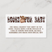 カウボーイかわいいベビー馬の洋書依頼 エンクロージャーカード (正面)