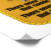 カウボーイことわざ ポスター (角)