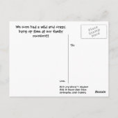 カウボーイさん、こんにちは！ ポストカード (裏面)