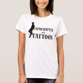 カウボーイとタトゥー2 Tシャツ
