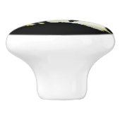 カウボーイとバッキング馬のノブとプル セラミックノブ (側面)