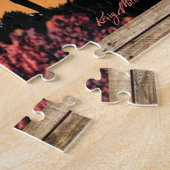 カウボーイとロングホーンのステアジグソーパズル ジグソーパズル (側面)