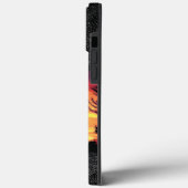 カウボーイとロングホーンのiPhoneケース Case-Mate iPhoneケース (裏面 / 左)