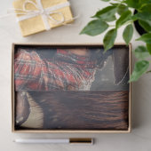 カウボーイと馬を地面の鼻に切り離す 薄葉紙 (ギフト)