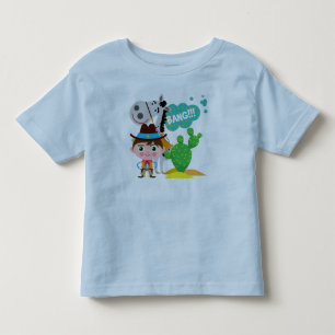 カウボーイと馬 トドラーTシャツ