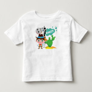 カウボーイと馬 トドラーTシャツ
