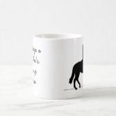 カウボーイのことわざのコーヒー・マグ コーヒーマグカップ (中央)