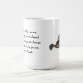 カウボーイのことわざのコーヒー・マグ コーヒーマグカップ (中央)