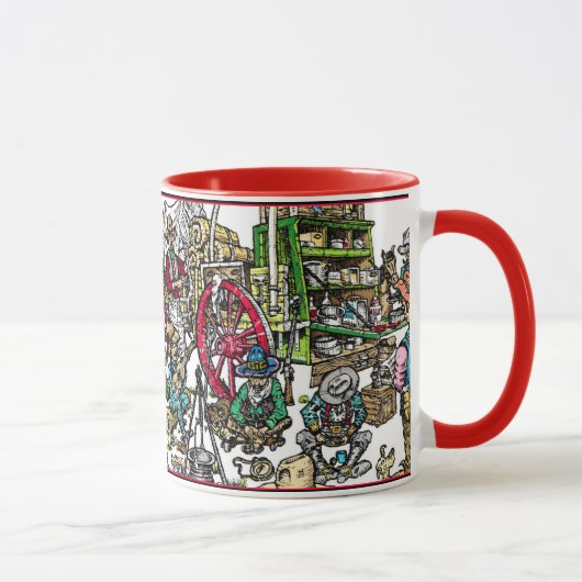 カウボーイのコーヒーのためのレシピ マグカップ (右)