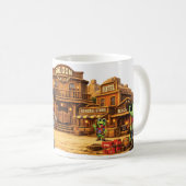 カウボーイのサロン コーヒーマグカップ (正面右)