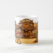 カウボーイのサロン コーヒーマグカップ (中央)