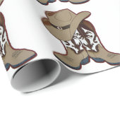 カウボーイのテーマパーティー ラッピングペーパー (ロールコーナー)