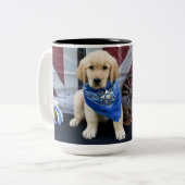 カウボーイのリーバイズのマグ ツートーンマグカップ (正面左)