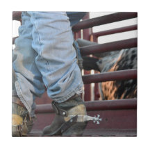 カウボーイのロデオのBullのライダーおよびBullシュート