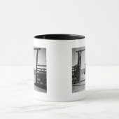 カウボーイのロープをかけること マグカップ (中央)