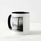 カウボーイのロープをかけること マグカップ (正面左)