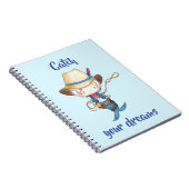 カウボーイの人魚の//の捕獲物あなたの夢 ノートブック (右側)