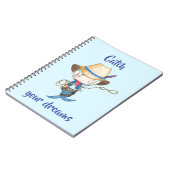 カウボーイの人魚の//の捕獲物あなたの夢 ノートブック (左側)