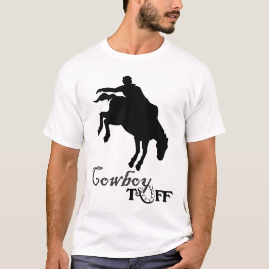 カウボーイの凝灰岩 Tシャツ (正面)