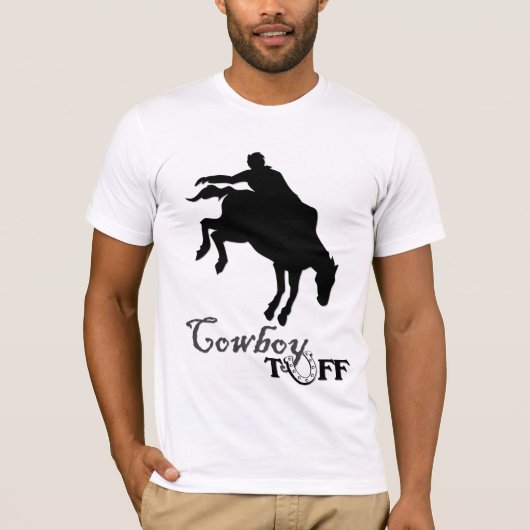 カウボーイの凝灰岩 Tシャツ (正面)
