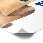 カウボーイの初めてのロデオ 馬 農場 パーティー ウェルカムサイン ポスター (角)