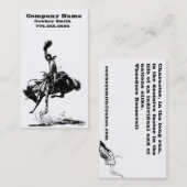 カウボーイの名刺 名刺 (正面/裏面)